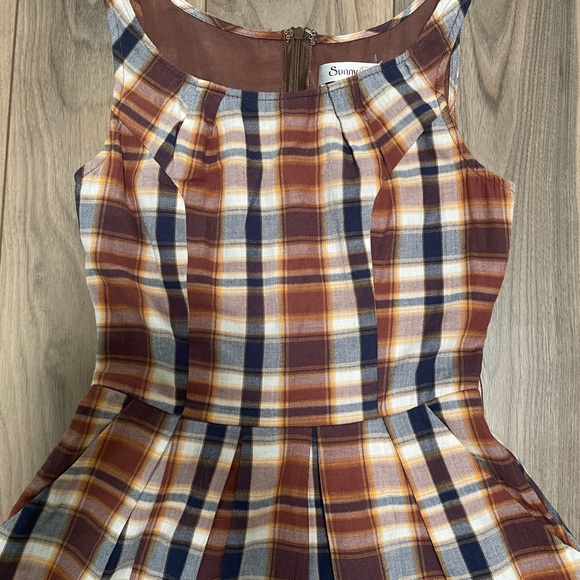 Plaid Dress - Picture 3 of 4